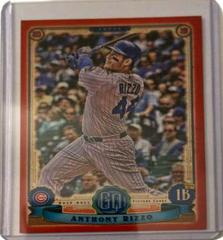 Anthony Rizzo [Red] #32 Baseball Cards 2019 Topps Gypsy Queen Prices