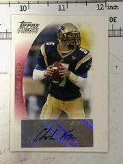 Charlie Frye [Autograph] Football Cards 2005 Topps Draft Picks & Prospects Prices