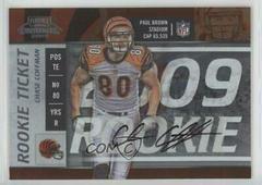 Chase Coffman [Autograph] Football Cards 2009 Playoff Contenders Prices