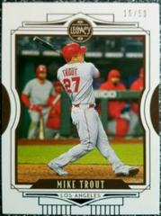 Mike Trout [Blue] Baseball Cards 2021 Panini Chronicles Legacy Prices