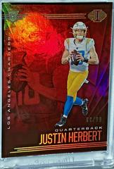 Justin Herbert [Ruby] #7 Football Cards 2020 Panini Illusions Prices