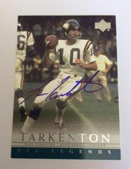 Fran Tarkenton Football Cards 2000 Upper Deck Legends Autographs Prices