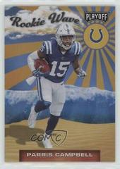 Parris Campbell Football Cards 2019 Panini Playoff Rookie Wave Prices