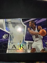 Shawn Marion Basketball Cards 2003 Spx Prices