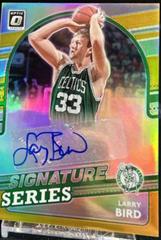 Larry Bird [Gold] #SS-LBD Basketball Cards 2021 Panini Donruss Optic Signature Series Prices