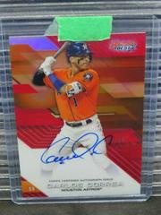 Carlos Correa [Red Refractor] Baseball Cards 2017 Bowman's Best of Autograph Prices