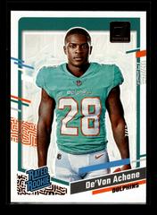 De'Von Achane #27 Football Cards 2023 Panini Donruss Rated Rookies Portrait Prices