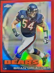 Brian Urlacher [Red Refractor] #C18 Football Cards 2010 Topps Chrome Prices