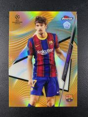 Francisco Trincao [Orange Refractor] Soccer Cards 2020 Topps Finest UEFA Champions League Prices