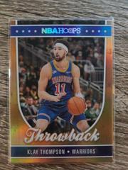 Klay Thompson #10 Basketball Cards 2022 Panini Hoops Throwback Prices