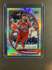 Allen Iverson [Silver] #1 Basketball Cards 2020 Panini Prizm USA Basketball Prices