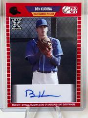 Ben Kudrna [Red] #PS-BK1 Baseball Cards 2021 Pro Set Autographs Prices