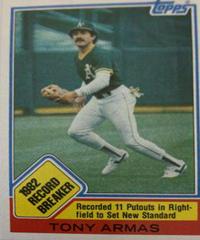 Tony Armas Baseball Cards 1983 Topps Prices
