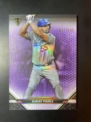 Albert Pujols [Amethyst] #41 Baseball Cards 2021 Topps Triple Threads Prices