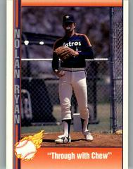 Through With Chew' Baseball Cards 1991 Pacific Nolan Ryan Prices