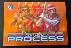 Brady House [Orange] #PRP-11 Baseball Cards 2023 Bowman Chrome Prospect Process Prices
