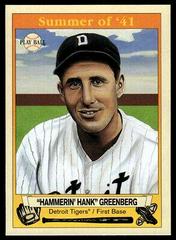 Hank Greenberg [Red Back] #75 Baseball Cards 2003 Upper Deck Play Ball Prices