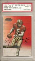 Jeff Garcia [Autograph Speed Red] #118 Football Cards 1999 Playoff Contenders Prices