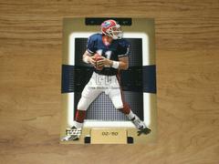 Drew Bledsoe [Gold] Football Cards 2003 Upper Deck Finite Prices