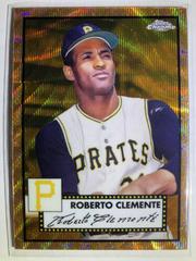 Roberto Clemente [Rose Gold Wave] Baseball Cards 2021 Topps Chrome Platinum Anniversary Prices