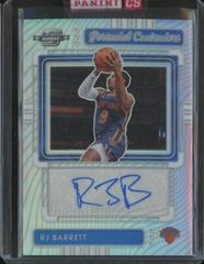 RJ Barrett #9 Basketball Cards 2022 Panini Contenders Optic Perennial Autograph Prices