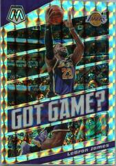 LeBron James [Mosaic] #7 Basketball Cards 2019 Panini Mosaic Got Game Prices