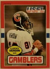 Clarence Verdin Football Cards 1985 Topps USFL Prices