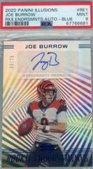 Joe Burrow [Autograph Memorabilia Blue] #101 Football Cards 2020 Panini Illusions Prices