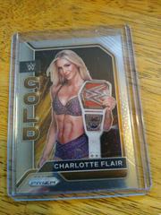 Charlotte Flair Wrestling Cards 2022 Panini Prizm WWE Gold Prices