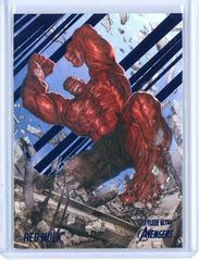 Red Hulk [Blue Foil] #56 Marvel 2022 Ultra Avengers Prices