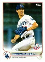 Walker Buehler Baseball Cards 2022 Topps Opening Day Prices