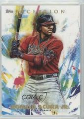 Ronald Acuna Jr. #1 Baseball Cards 2020 Topps Inception Prices