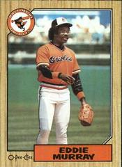 Eddie Murray #120 Baseball Cards 1987 O Pee Chee Prices