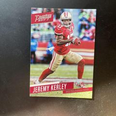 Jeremy Kerley #6 Football Cards 2017 Panini Prestige Prices
