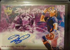 Mike Piazza [Holo Gold] Baseball Cards 2022 Panini Diamond Kings Brush Strokes Autograph Prices