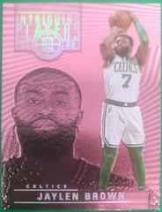 Jaylen Brown [Pink] Basketball Cards 2021 Panini Illusions Intriguing Players Prices