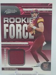Sam Howell #RF-5 Football Cards 2022 Panini Absolute Rookie Force Prices