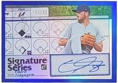 Caleb Ferguson [Blue] #SS-CF Baseball Cards 2019 Panini Donruss Signature Series Prices