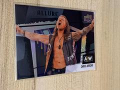 Chris Jericho [Black Rainbow] Wrestling Cards 2022 Upper Deck Allure AEW Prices