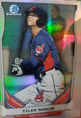 Tyler Naquin [Chrome] #CTP-88 Baseball Cards 2014 Bowman Draft Picks Top Prospects Prices