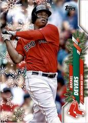 Rafael Devers #HW90 Baseball Cards 2020 Topps Holiday Prices