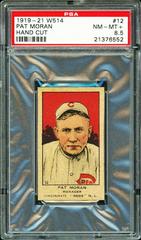 Pat Moran [Hand Cut] #12 Baseball Cards 1919 W514 Prices