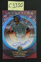 Christopher Morel [Red] #PA-CML Baseball Cards 2022 Bowman Inception Prospect Autographs Prices