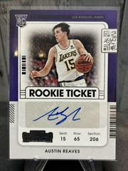 Austin Reaves [Autograph] #162 Basketball Cards 2021 Panini Contenders Prices
