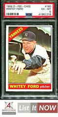 Whitey Ford Baseball Cards 1966 O Pee Chee Prices