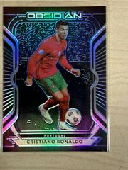 Cristiano Ronaldo [Blue] Soccer Cards 2020 Panini Obsidian Prices
