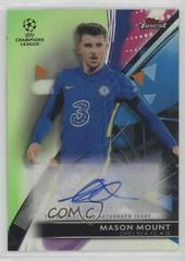 Mason Mount [Green] Soccer Cards 2021 Topps Finest UEFA Champions League Autographs Prices