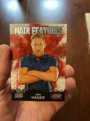 Jake Hager #MF-39 Wrestling Cards 2021 Upper Deck AEW Main Features Prices