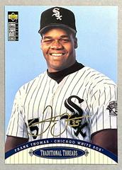 Frank Thomas [Gold Signature] #235 Baseball Cards 1995 Collector's Choice Prices