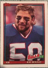 Ray Bentley #38 Football Cards 1991 Topps Prices